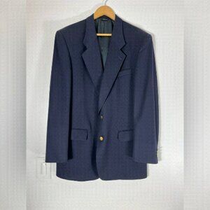 W J Wilson Chest Size 42” Navy Blazer with Gold Buttons